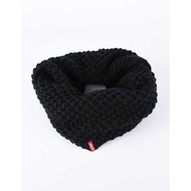 Levi's Classic Knit Infinity Kadın Siyah Atkı