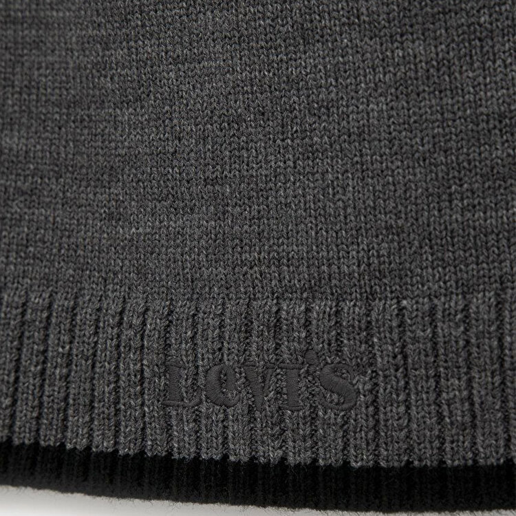 Levi's Atkı Modern Vintage Logo Erkek Gri Atkı & Şal