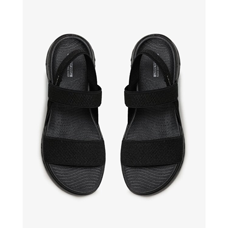 Skechers On The Go 600-Flawless Kadın Siyah Sandalet - Görsel 5
