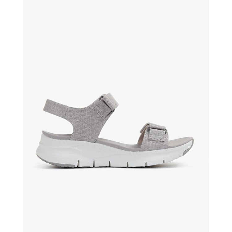 Skechers Arch Fit Kadın Gri Sandalet - Görsel 3