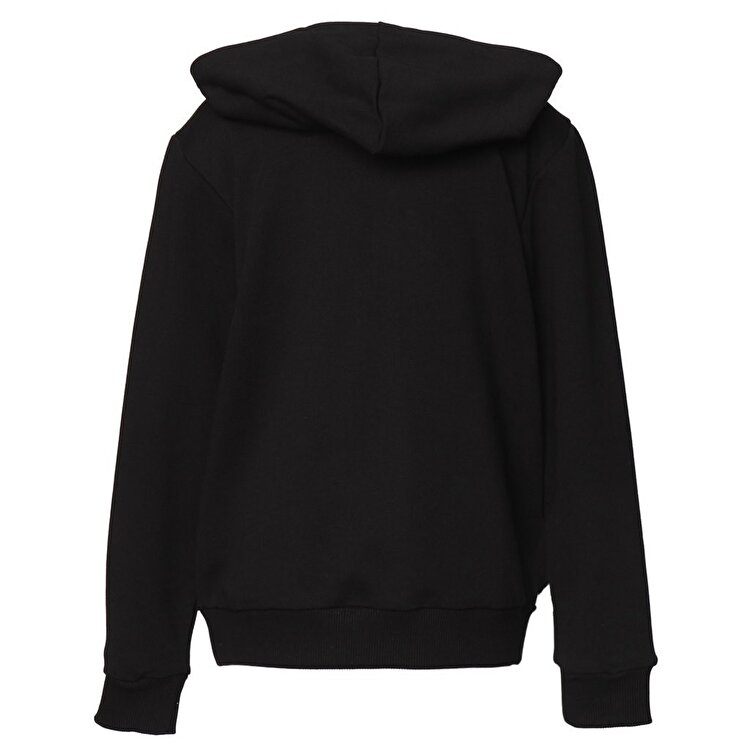 Hummel Felisias Çocuk Siyah Kapüşonlu Ceket
