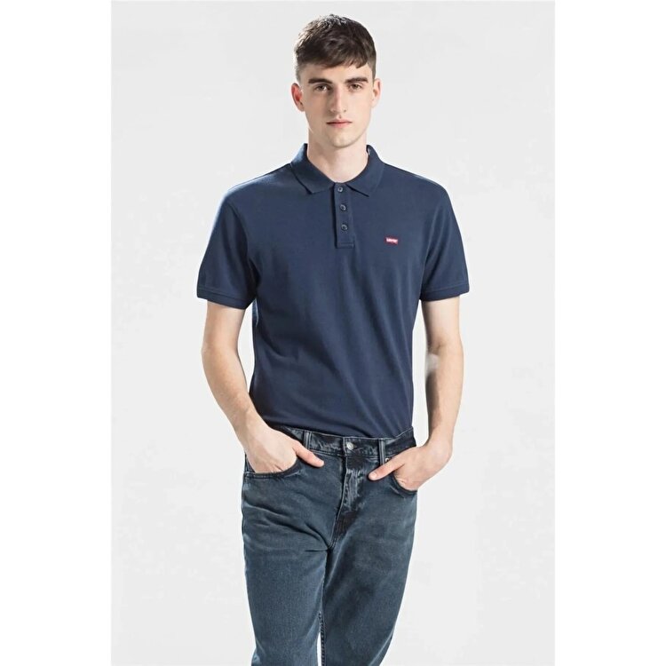 Levi's Housemark Erkek Lacivert Polo Yaka Tişört