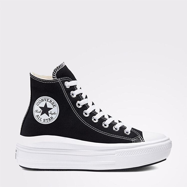 Converse Chuck Taylor All Star Move Platform Kadın Siyah Bilekli Sneaker - Görsel 2