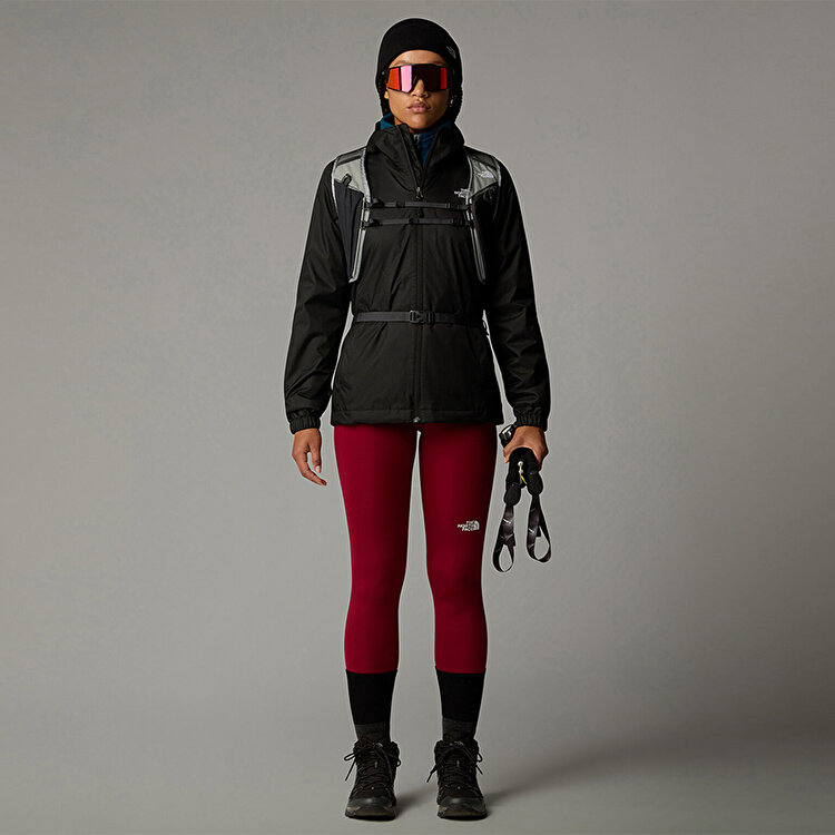 The North Face Quest Kadın Siyah Kapüşonlu Mont