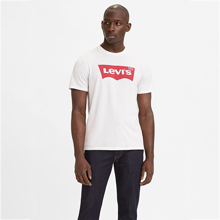 Levi's Erkek Beyaz Tişört