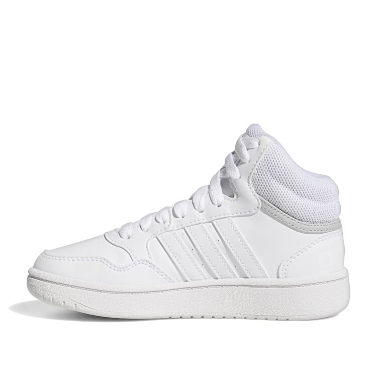 adidas Hoops Mid 3.0 K Beyaz Bilekli Sneaker - Görsel 3