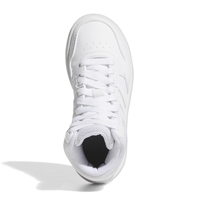 adidas Hoops Mid 3.0 K Beyaz Bilekli Sneaker - Görsel 4