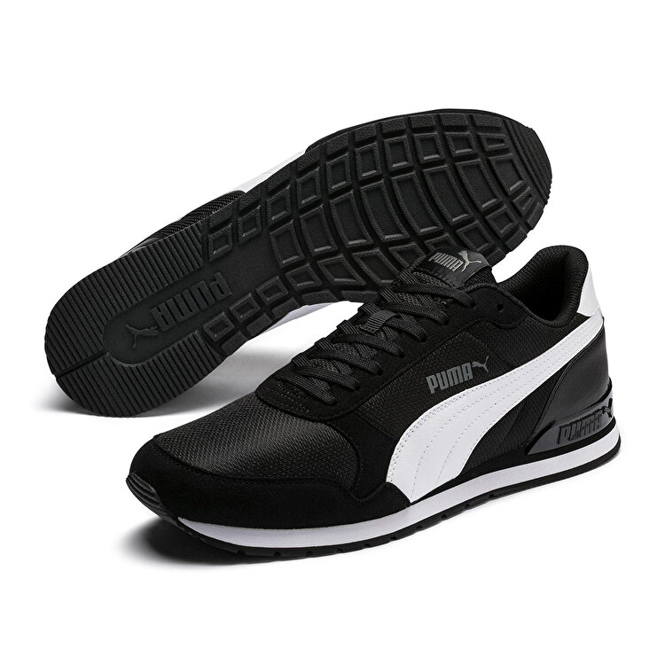Puma St Runner V2 Mesh Siyah Spor Ayakkabı - Görsel 4