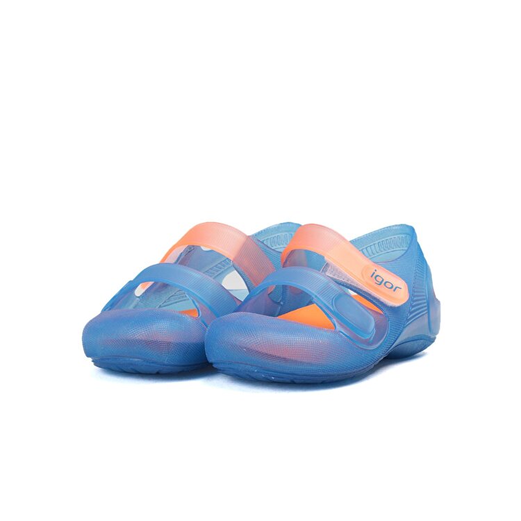 Igor Bondi Bicolor Çocuk Mavi Sandalet - Görsel 3