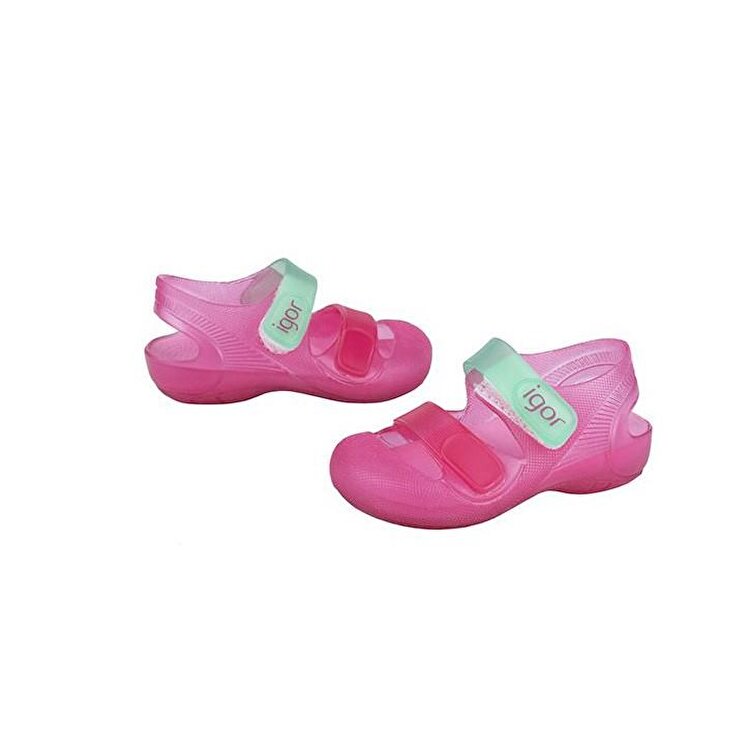 Igor Bondi Bicolor Çocuk Pembe Sandalet - Görsel 3