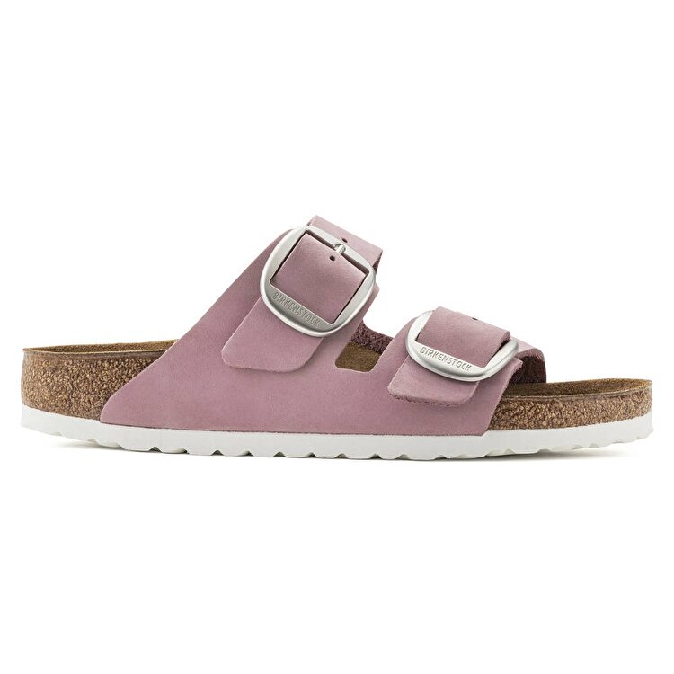 Birkenstock Arizona Big Buckle Nubuck Kadın Mor Terlik - Görsel 2