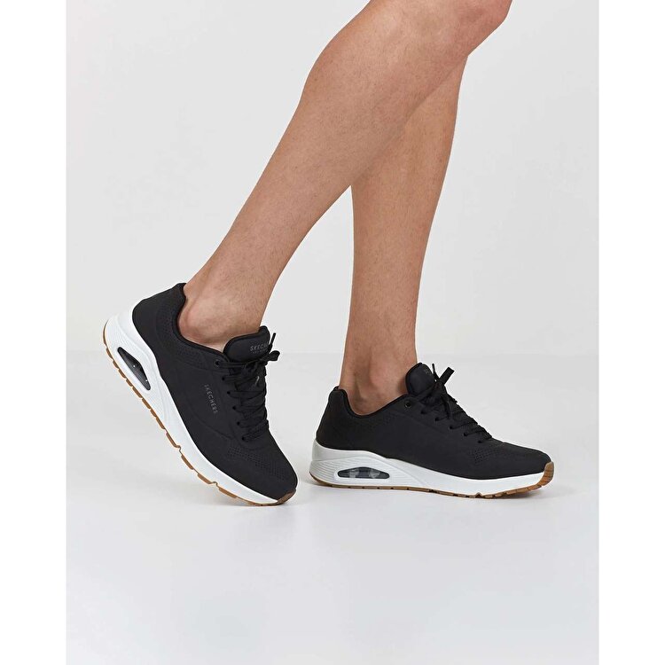 Skechers Uno-Stand On Air Erkek Siyah Spor Ayakkabı - Görsel 4