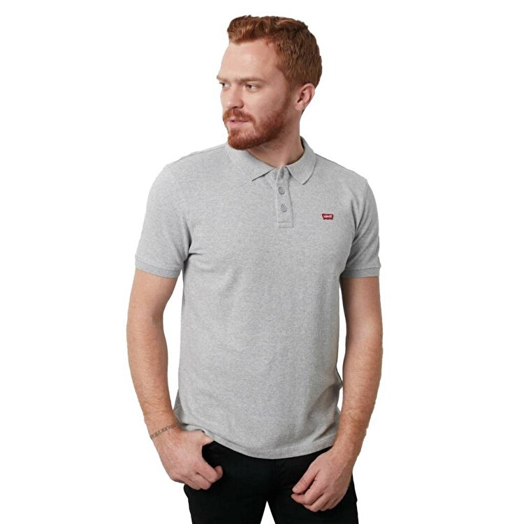 Levi's Housemark Erkek Gri Polo Tişört