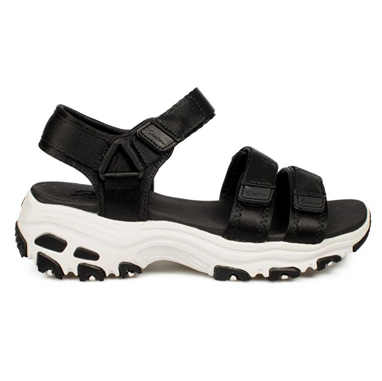 Skechers D'lites Kadın Siyah Sandalet - Görsel 2