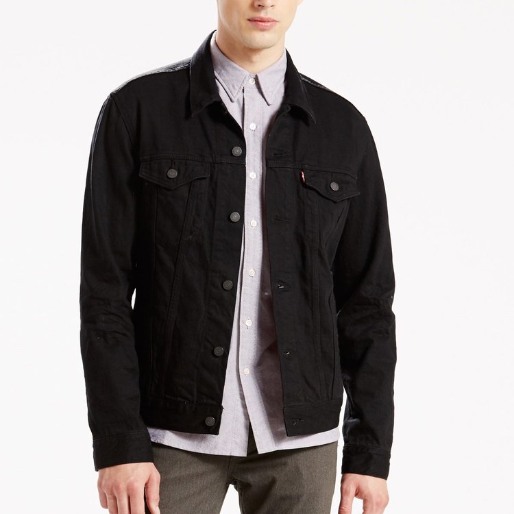 リーバイス　72334-0144 Levi's The Trucker Erkek Siyah Kot Ceket 72334-0144 - Sporthink