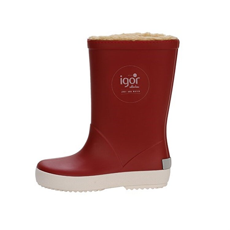 Igor Splash Nautico Borreguito Çocuk Kırmızı Çizme - Görsel 3