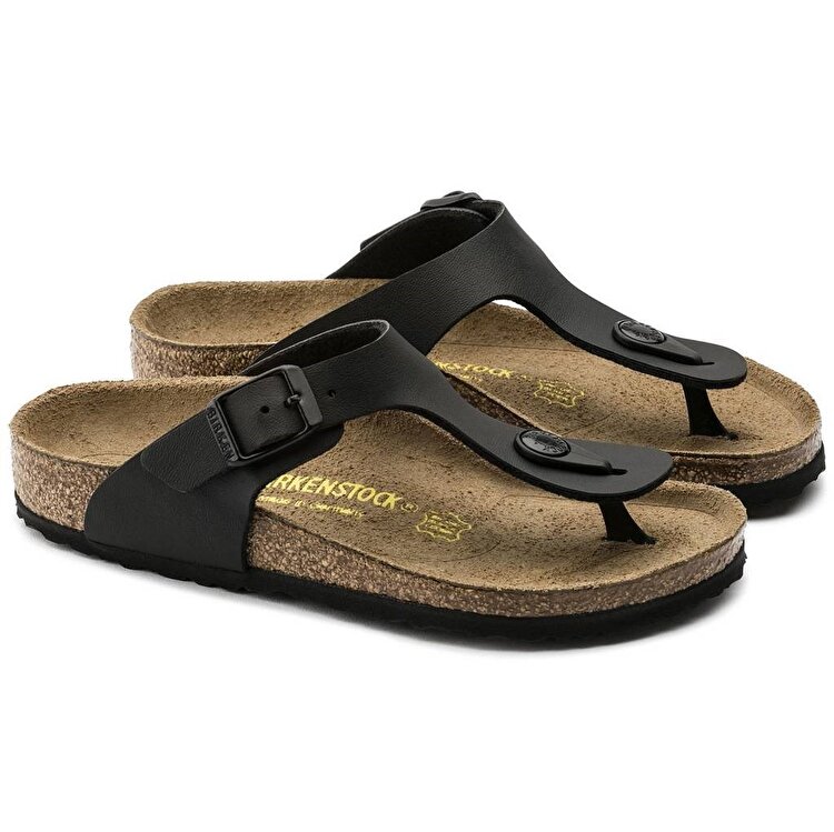 Birkenstock Gizeh Bf Çocuk Siyah Terlik - Görsel 4