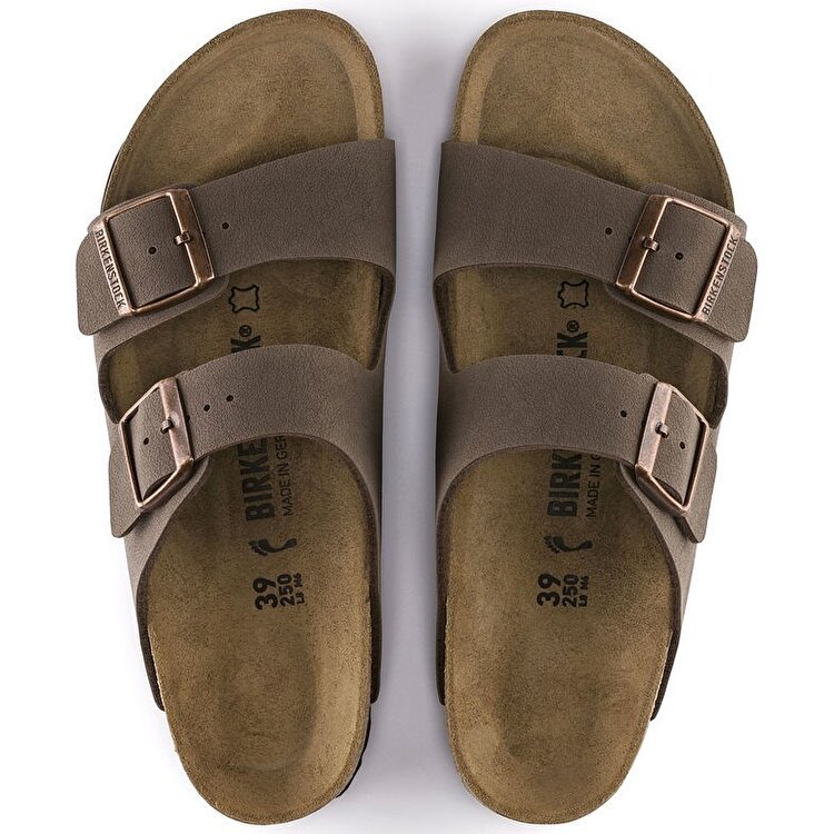 Birkenstock Arizona Nubuk Kahverengi Terlik - Görsel 4