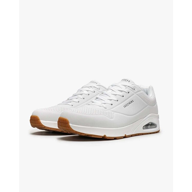 Skechers Uno-Stand On Air Erkek Beyaz Spor Ayakkabı - Görsel 4