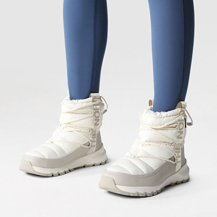 The North Face Thermoball Lace Up Waterproof Kadın Ekru Bot - Görsel 4