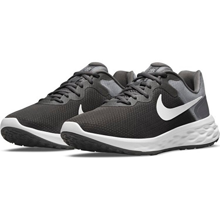 Nike Revolution 6 Next Nature Erkek Gri Koşu Ayakkabısı