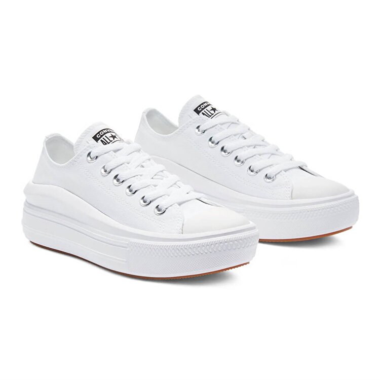 Converse Chuck Taylor All Star Move Kadın Beyaz Sneaker - Görsel 3