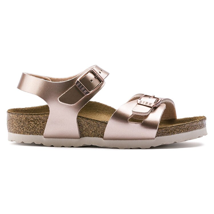 Birkenstock Rio Bf Çocuk Metalik Sandalet - Görsel 2