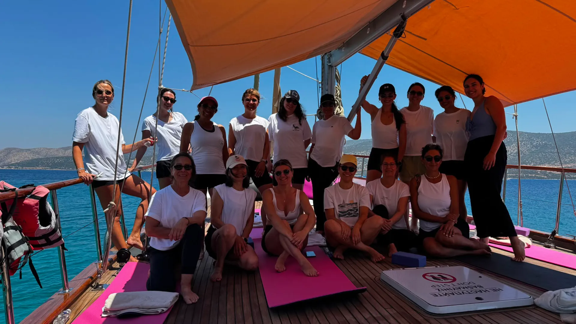 Yoga on a Yacht Etkinliğinde Sporthink Rüzgarı