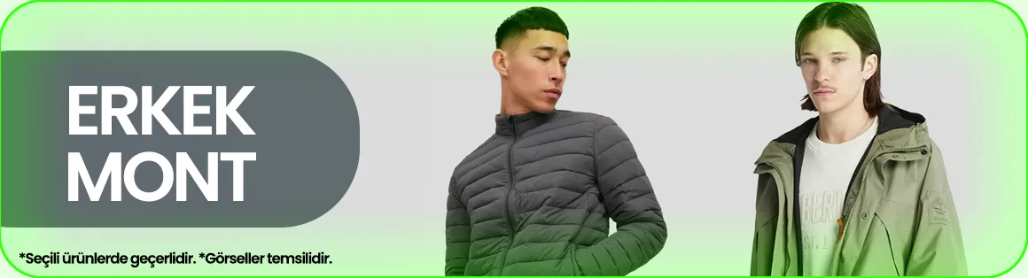 Cyber Monday Kampanyası Erkek Mont
