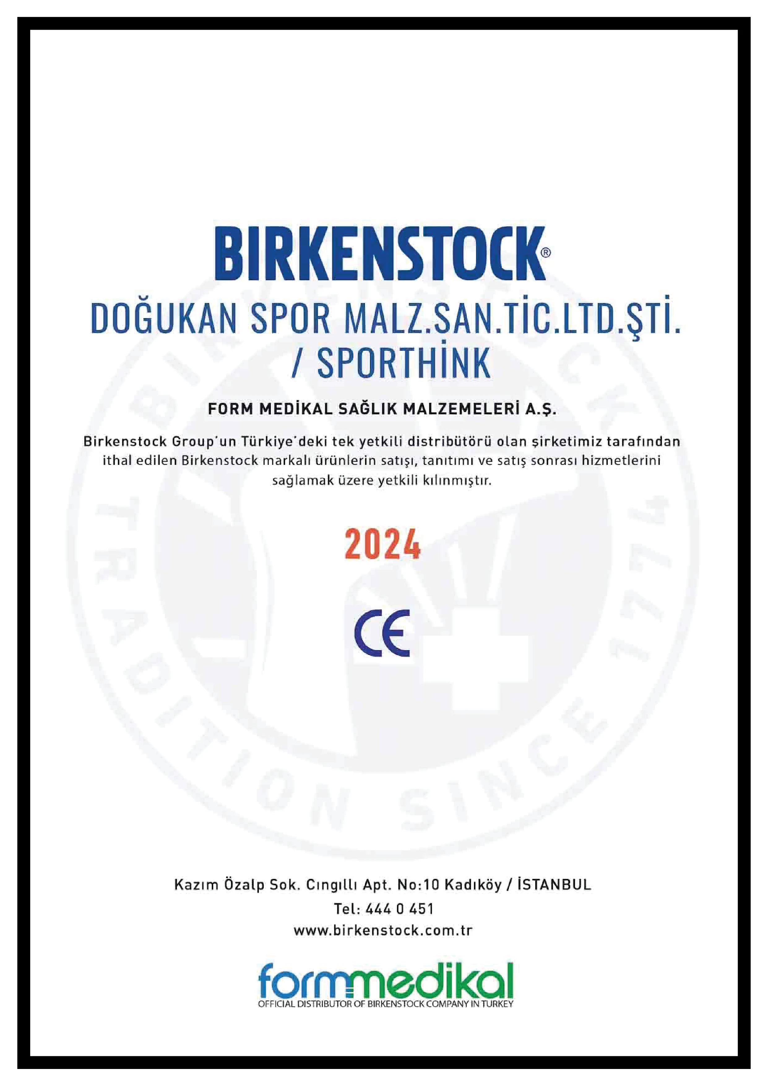 Orjinallik Sertifikası