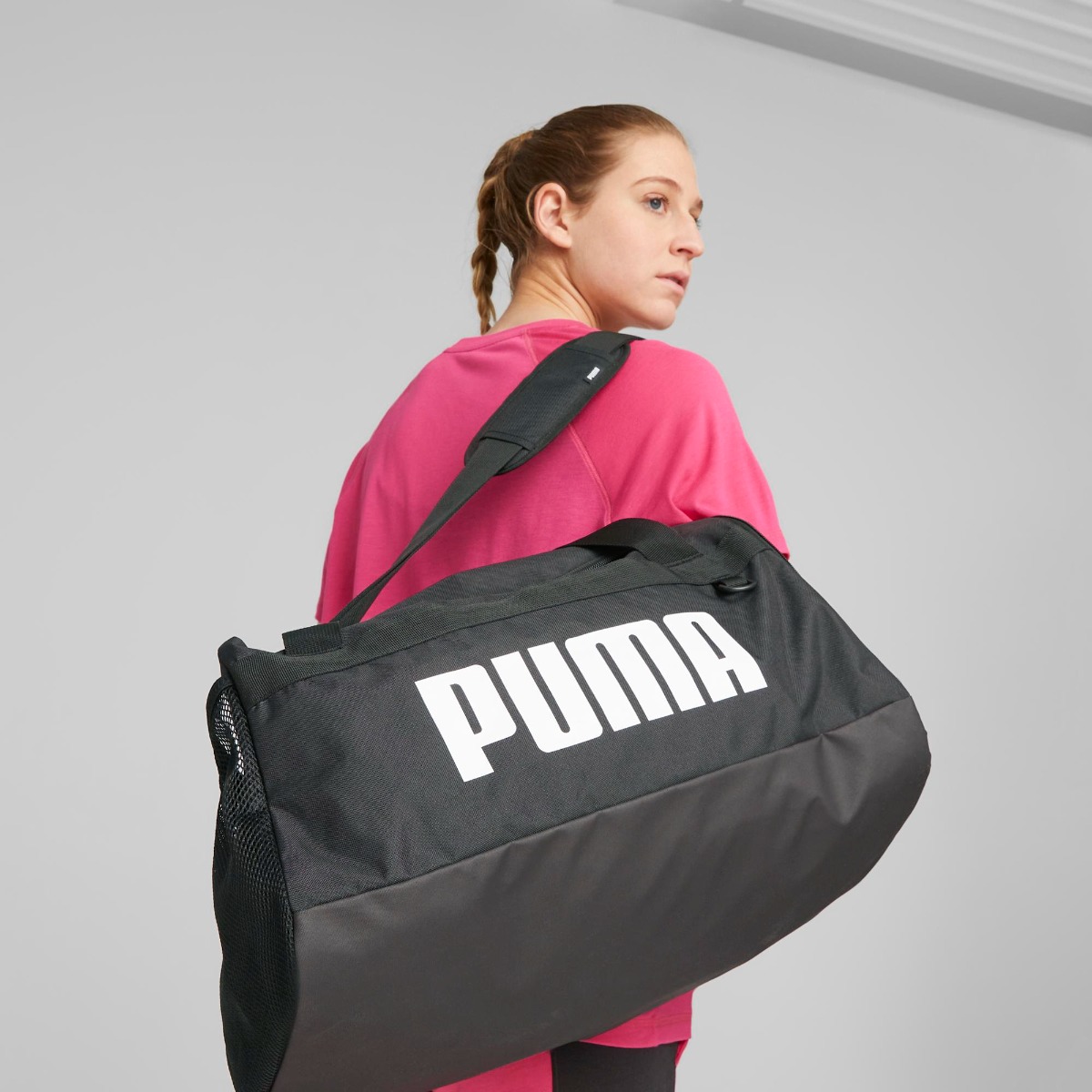 Puma Challenger Duffel M Unisex Siyah Spor Çantası 07953001