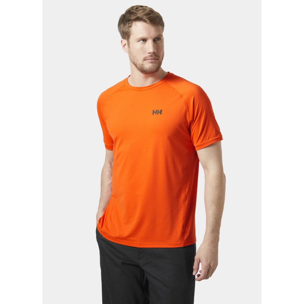 Helly Hansen Hp Ocean 2.0 Erkek Turuncu Yuvarlak Yaka Tişört 34418