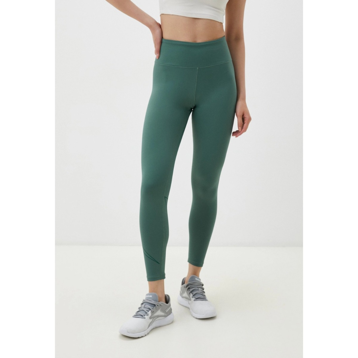 Reebok Lux Bold Graphic Kadın Yeşil Tayt 100076154 - Sporthink