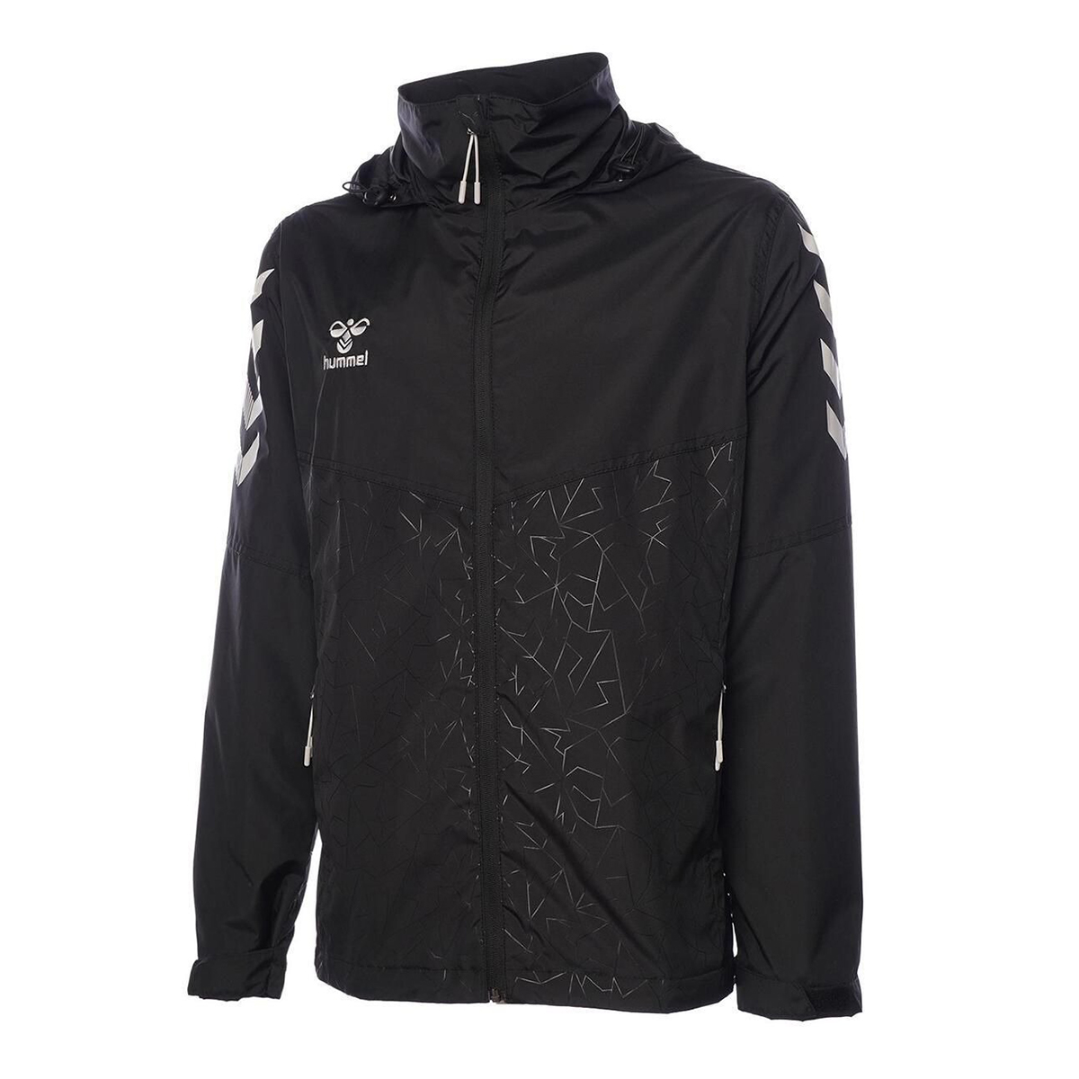 Hummel Dream Erkek Siyah Kapüşonlu Yağmurluk 940361-2001 - Sporthink