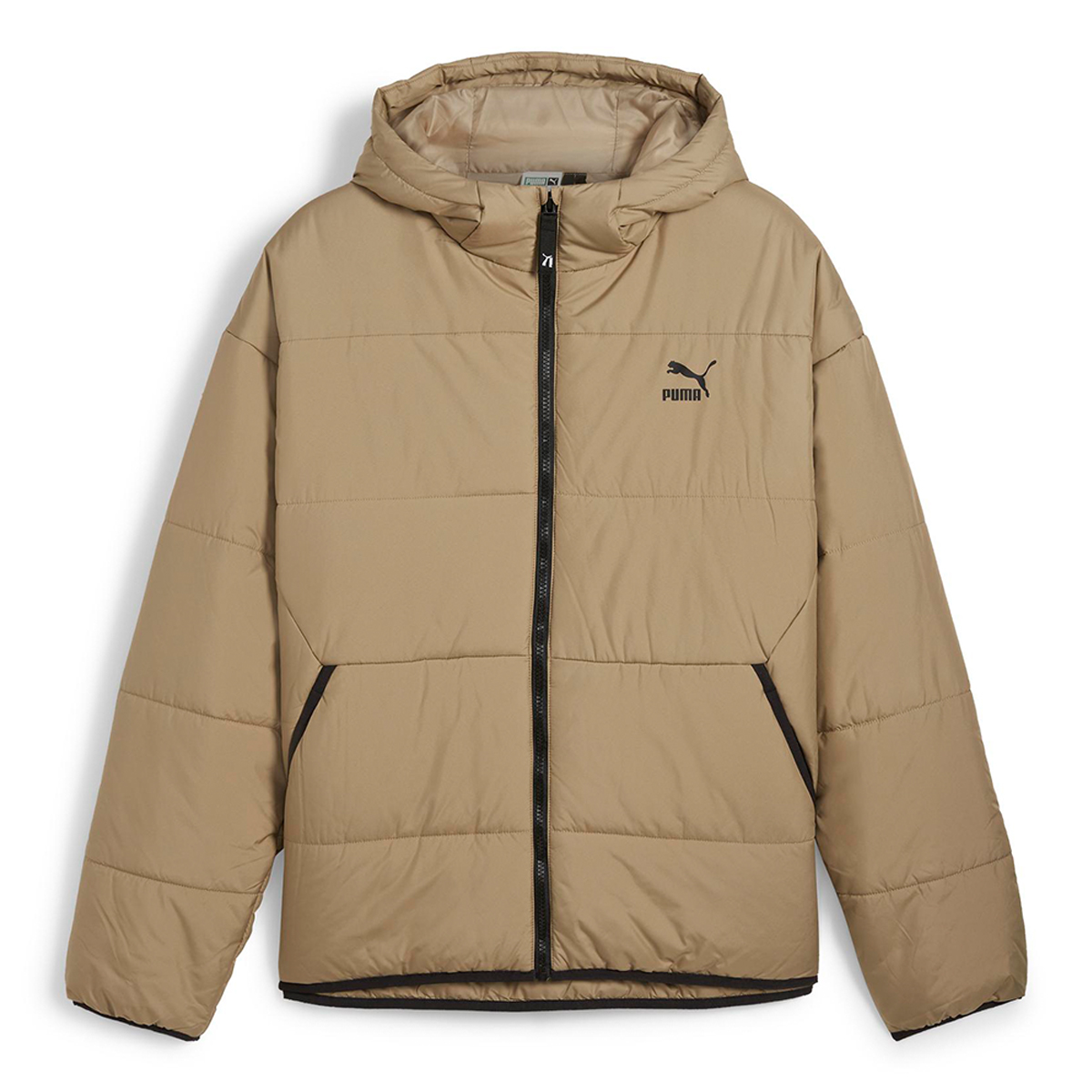 Puma Padded Erkek Kahverengi Kapüşonlu Mont 62167567 - Sporthink