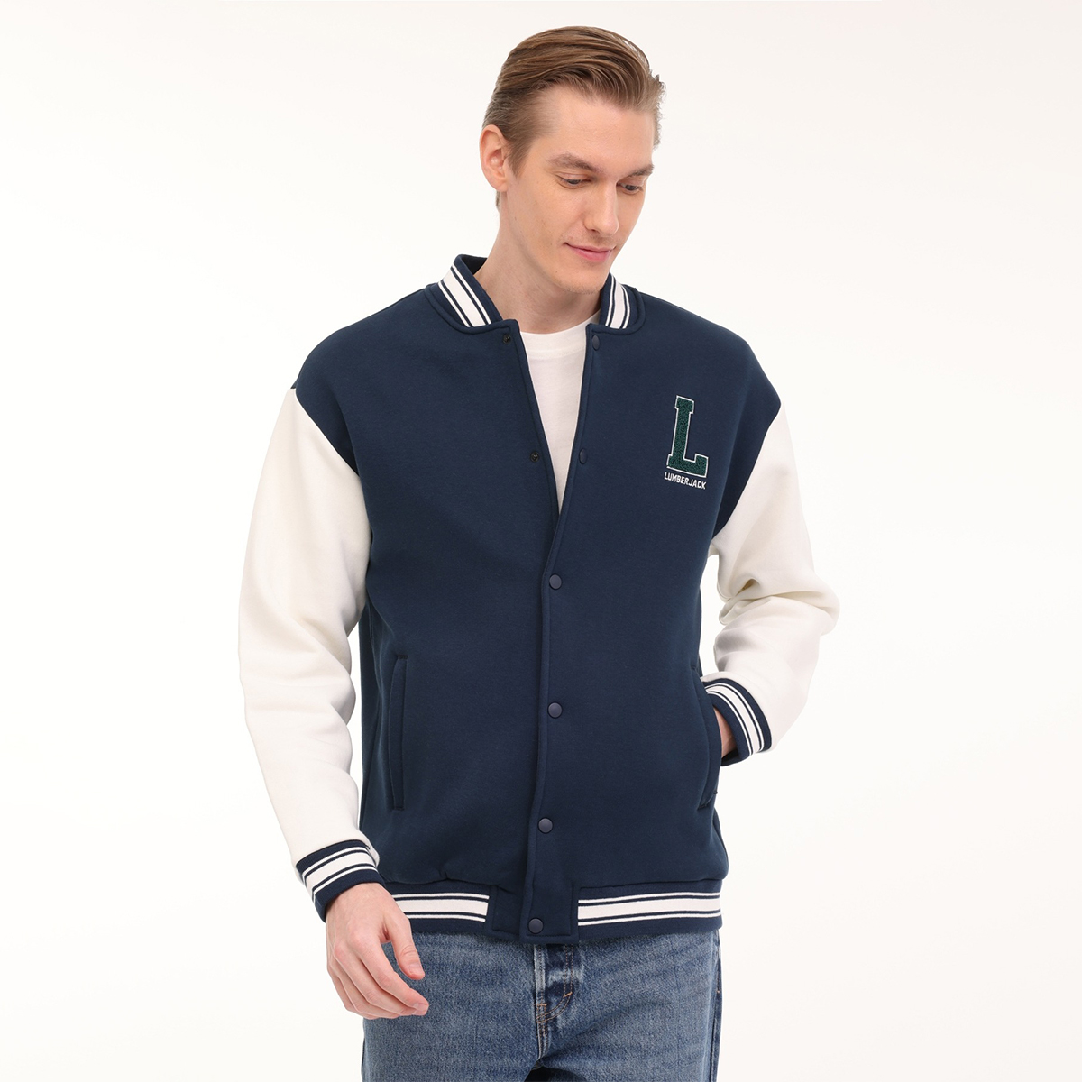 Lumberjack Hatz Erkek Lacivert Ceket 101889609 - Sporthink