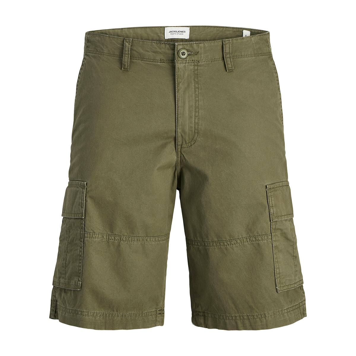 Jack&Jones Cole Mateo Cargo Mid Erkek Haki Şort 12274389-OLN