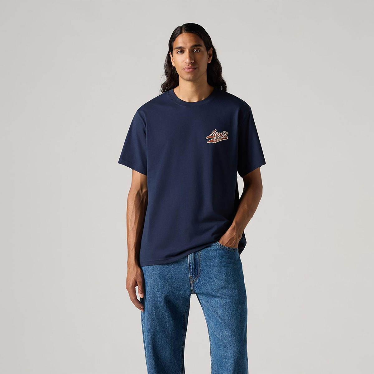 Levi's Relaxed Fit Erkek Yeşil Yuvarlak Yaka Tişört A2082-0259