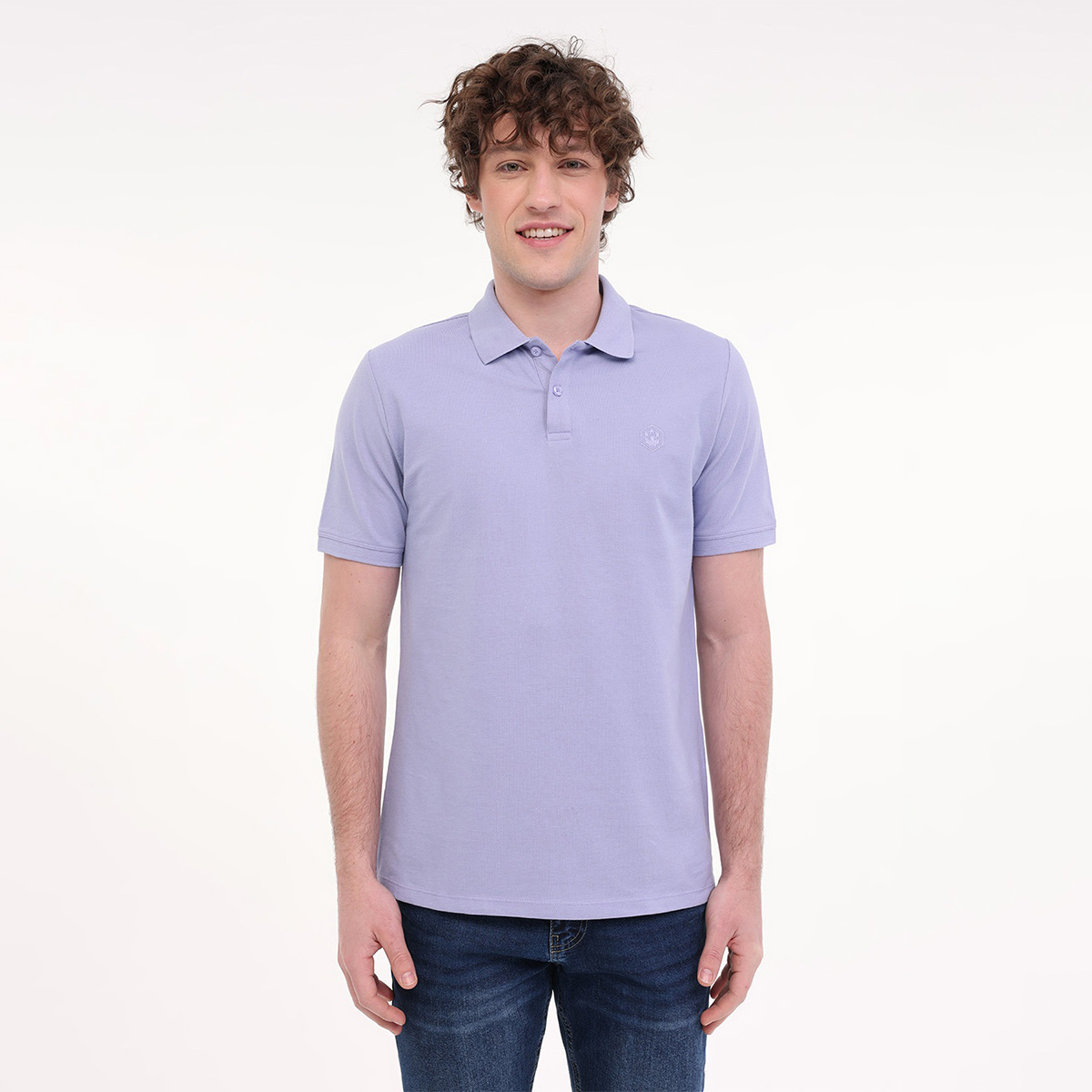 Lumberjack Ct953 Erkek Beyaz Polo Yaka Polo Tişört 101939518