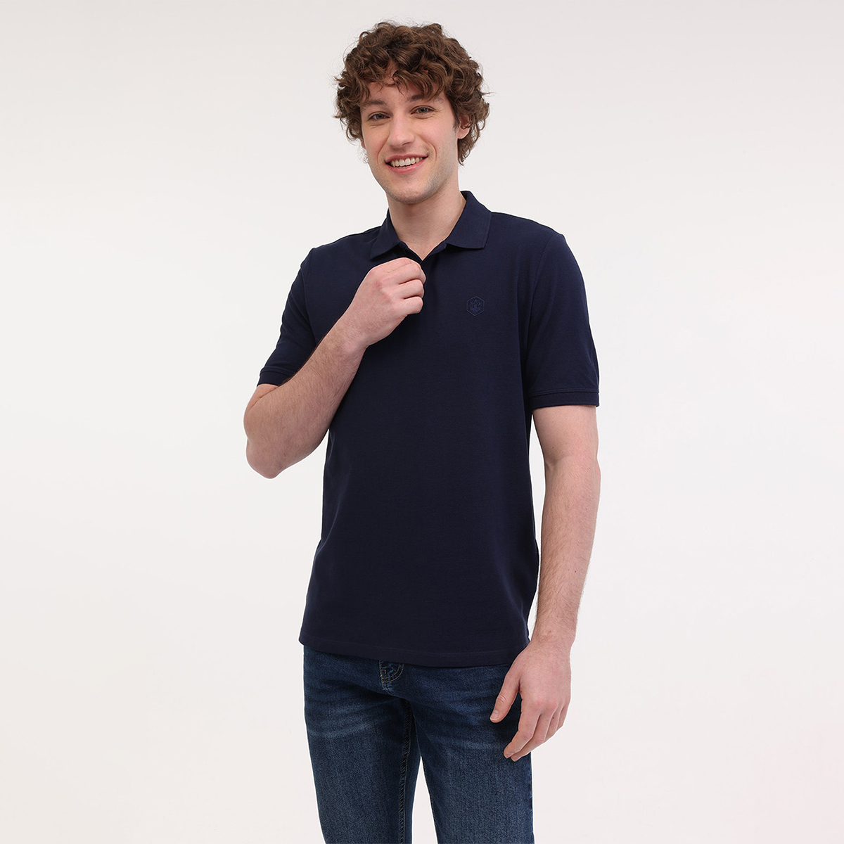 Lumberjack Ct953 Erkek Lacivert Polo Yaka Polo Tişört 101939531