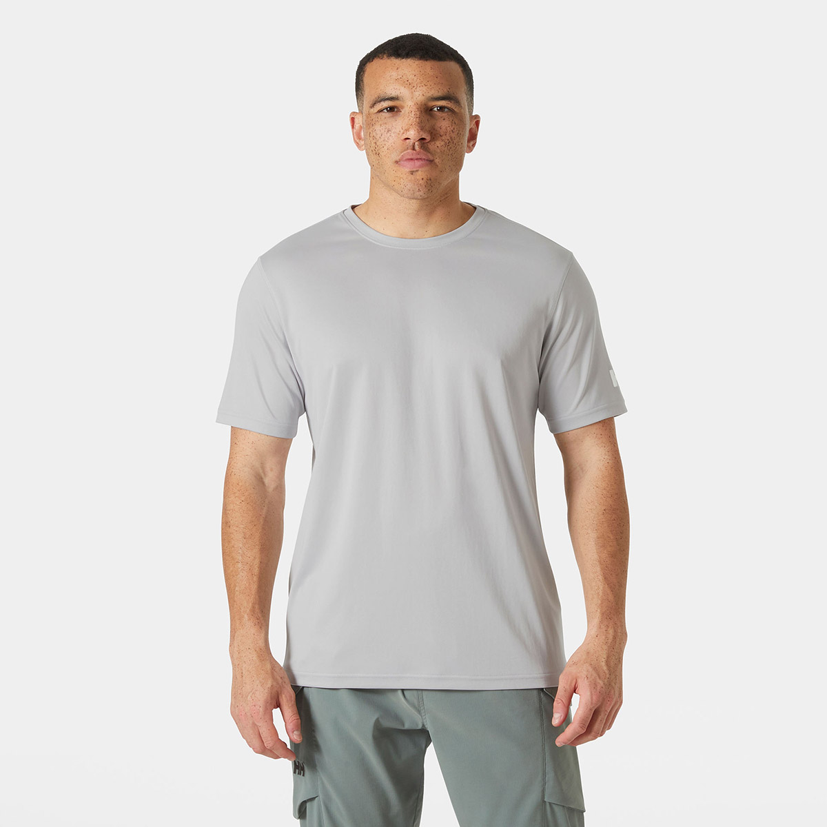 Helly Hansen HH Tech 2.0 Erkek Beyaz Yuvarlak Yaka Tişört 49584