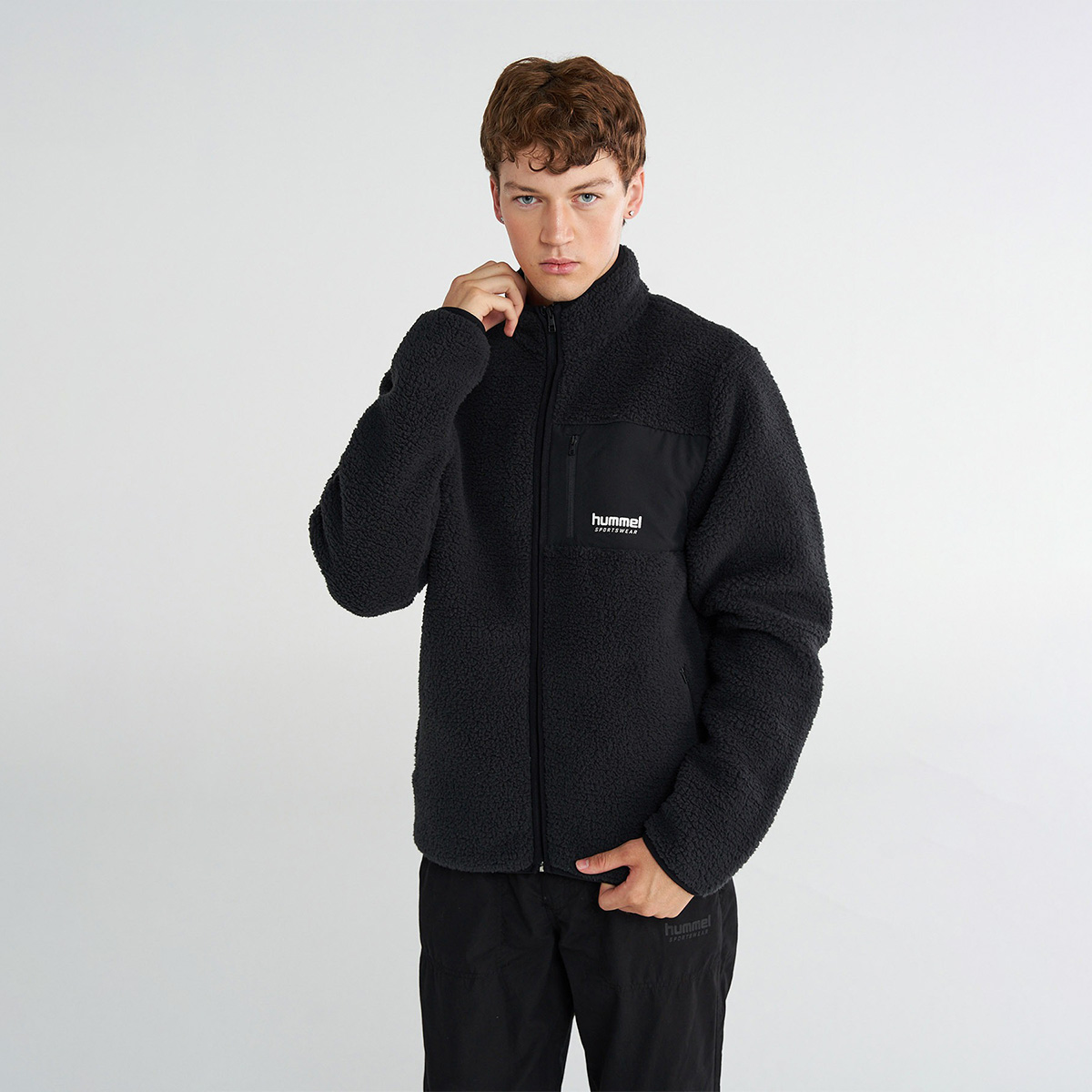 Hummel Arthur Sherpa Erkek Siyah Ceket 922361-2001 - Sporthink