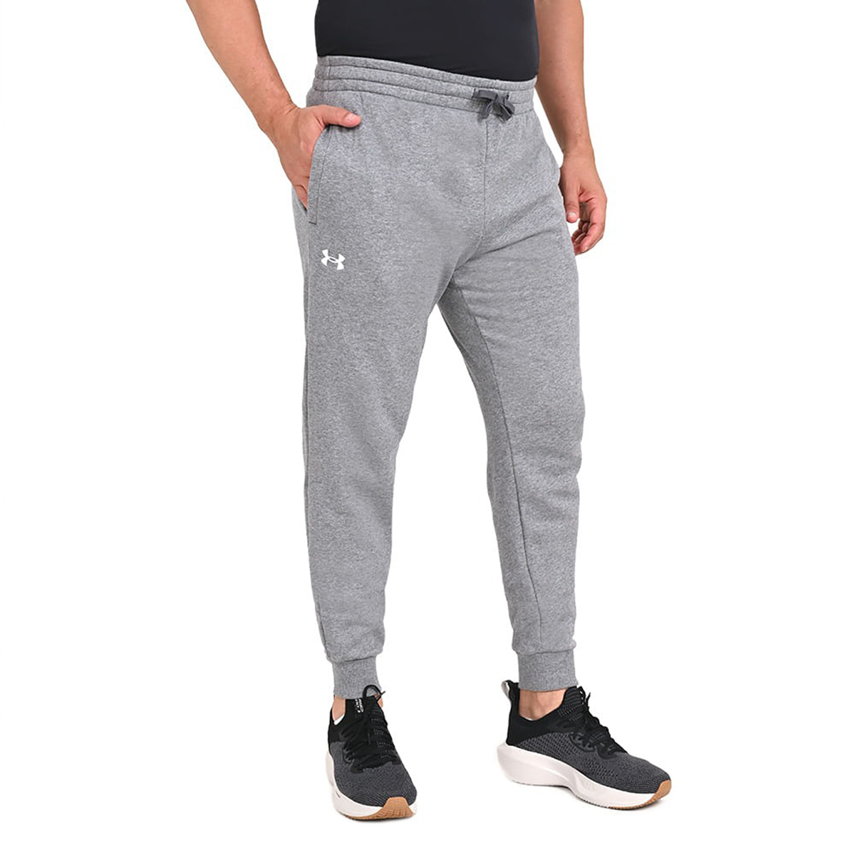 Under Armour Rival Fleece Jogger Erkek Gri Eşofman Altı 1379774