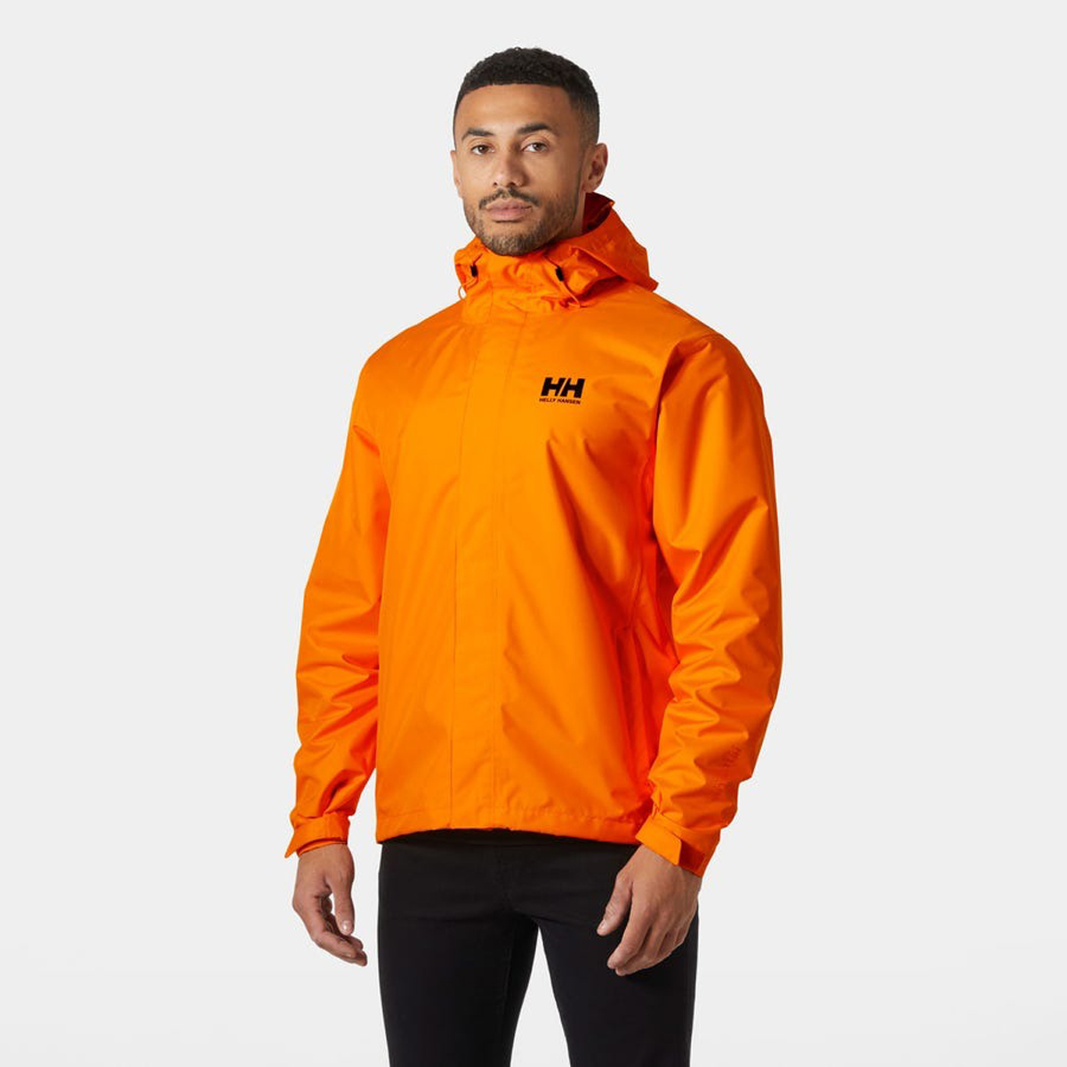 Helly Hansen Seven J Erkek Gri Yağmurluk 62047-980 - Sporthink
