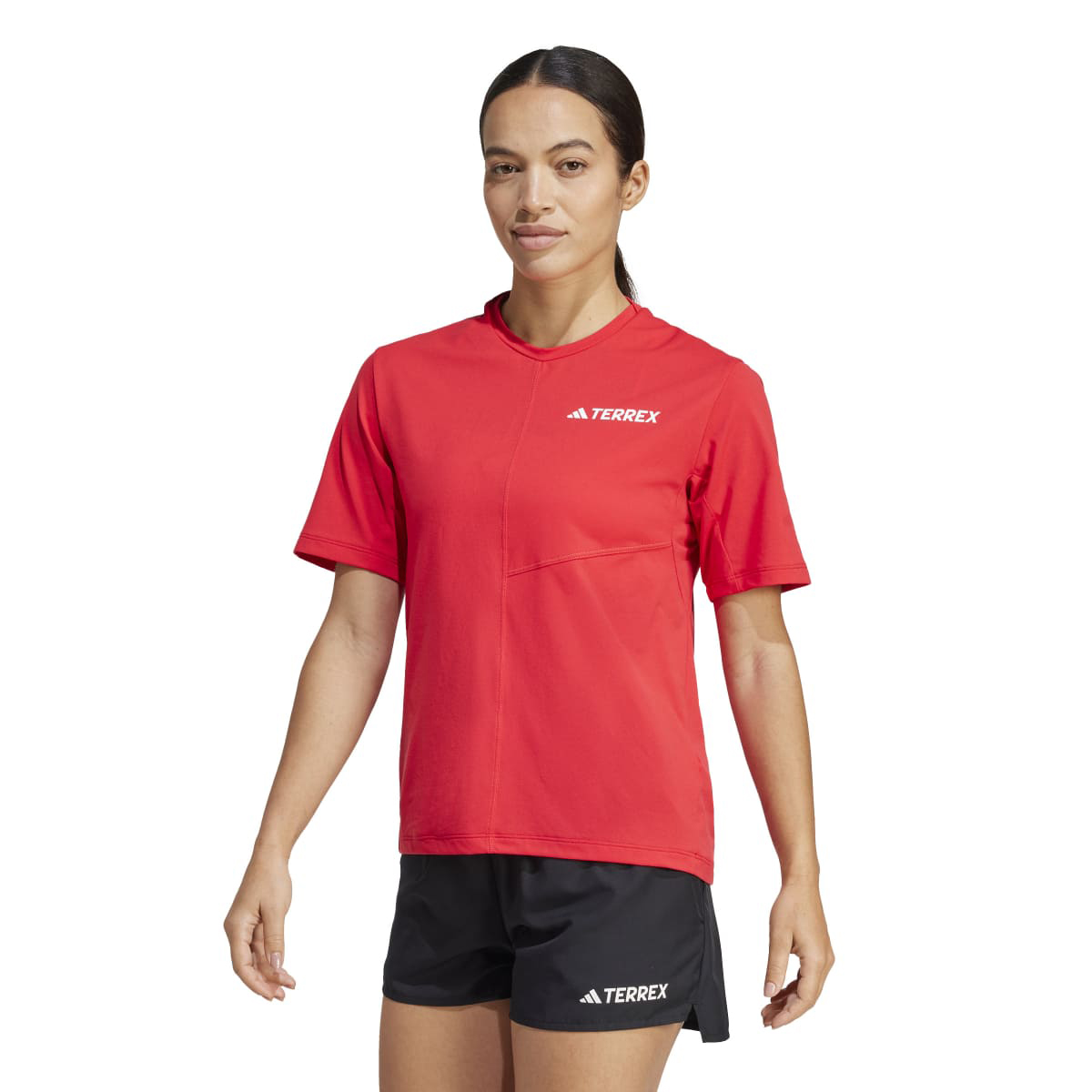 adidas Terrex Multi Climacool Kadın Kırmızı Tişört JE0369 - Sporthink