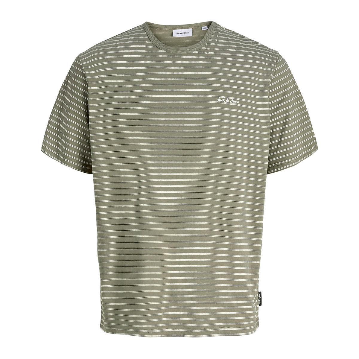 Jack&Jones Devin Daytona Striped Erkek Kahverengi Tişört 12288358