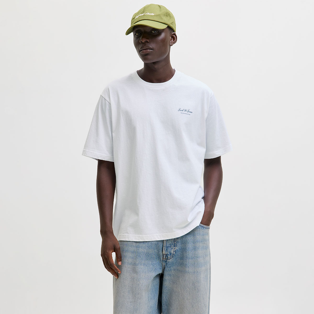 Jack&Jones Archive Graphic Erkek Beyaz Tişört 12287990-WHT - Sporthink