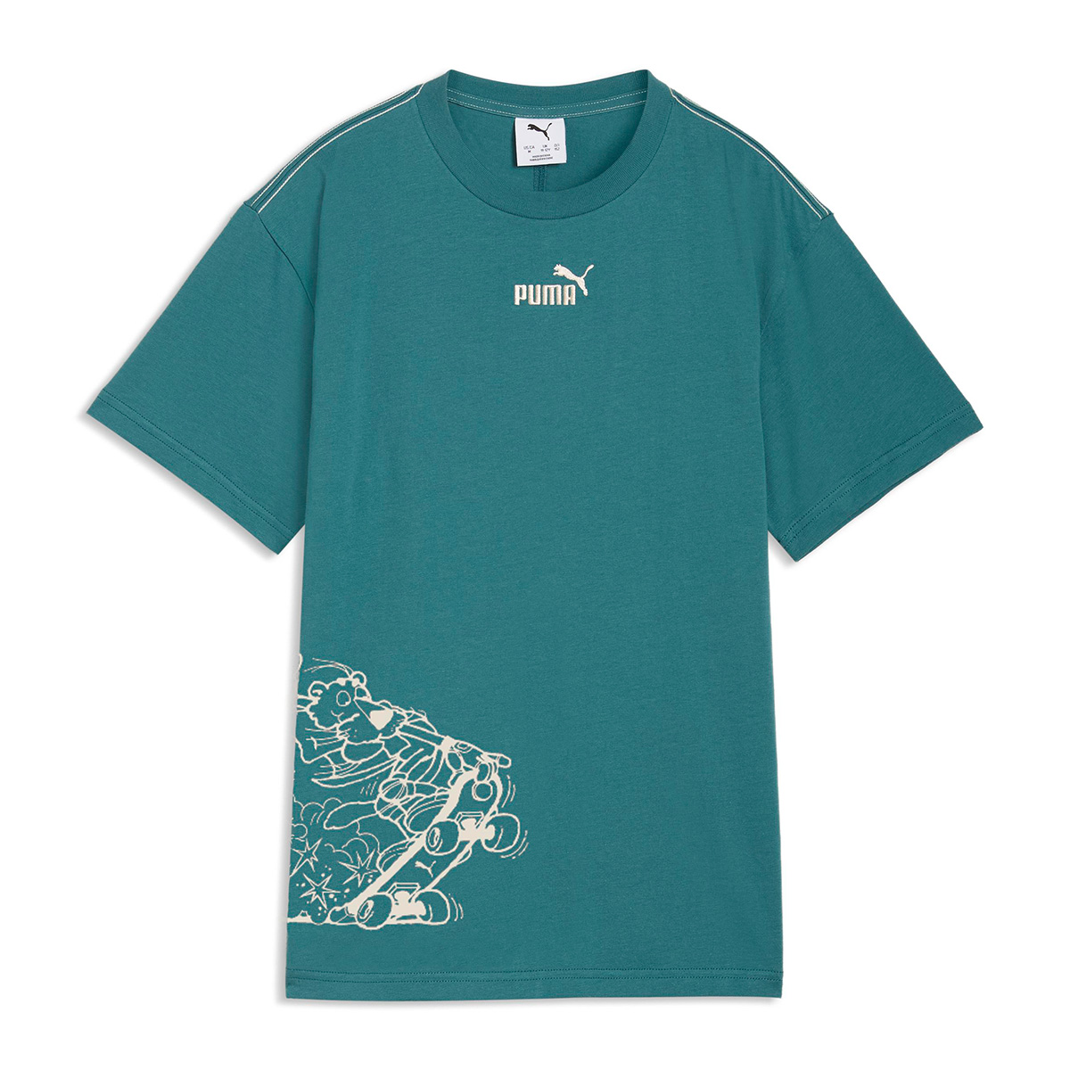 Puma Mid 90s Relaxed Graphic Erkek Çocuk Yeşil Tişört 69261041